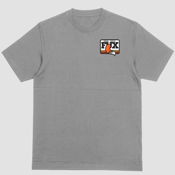 Fresh Outta Fux Men’s Funny Humorous T-shirt Gray 100% Cotton - Picture 3 of 3